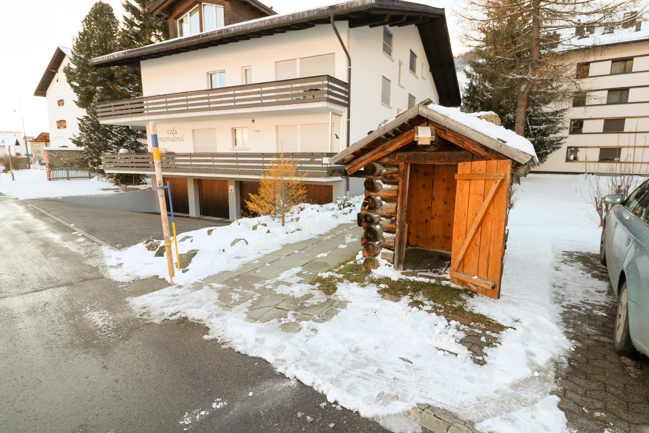 Appartamento Haus Pramalinis Davos Esterno foto
